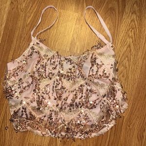 Akira Small shimmer Top